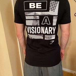 Gymshark “visionary” workout tee (Medium)